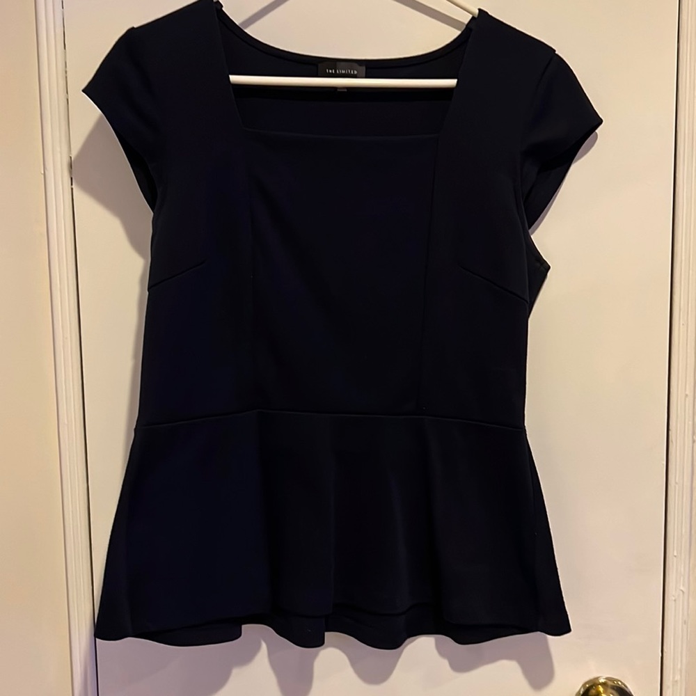 Navy blue top